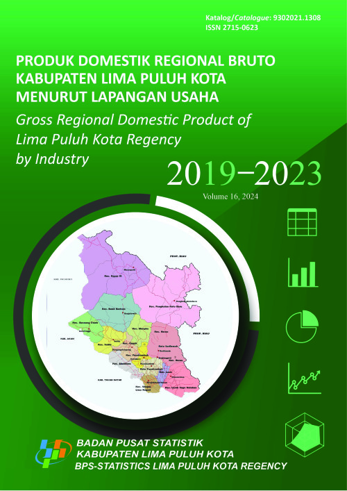 Produk Domestik Regional Bruto Kabupaten Lima Puluh Kota Menurut Lapangan Usaha 2019-2023