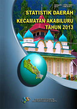 Statistik Daerah Kecamatan Akabiluru Tahun 2013