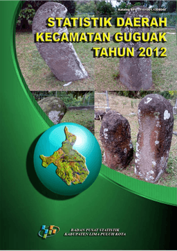 Statistik Daerah Kecamatan Guguak Tahun 2012