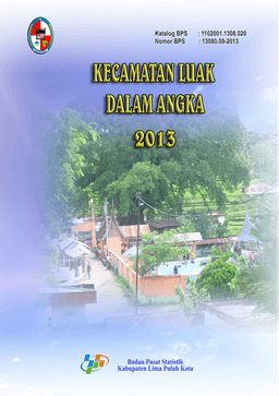 Kecamatan Luak Dalam Angka 2013