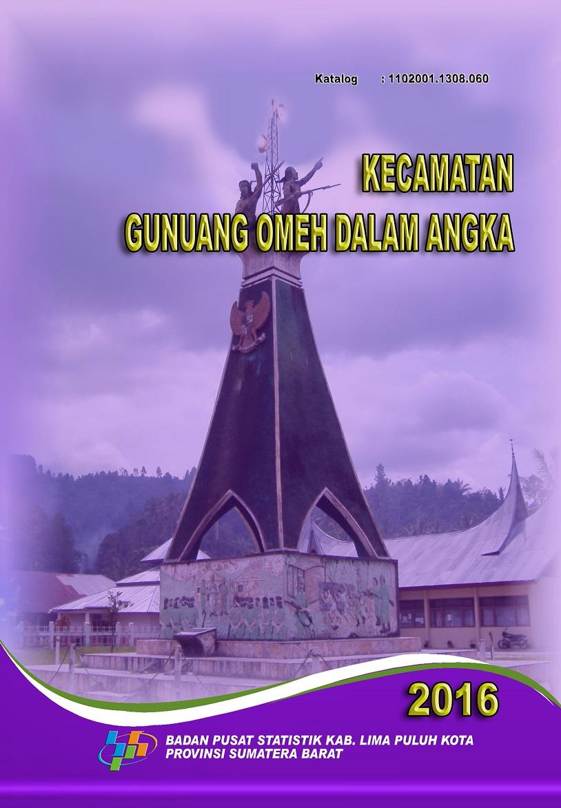 Gunuang Omeh Subdistricts in Figures 2016